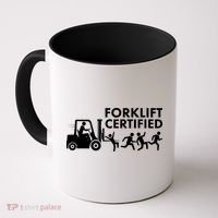 Funny Forklift Certified Coffee Mug thumb 0