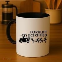 Funny Forklift Certified Coffee Mug thumb 4