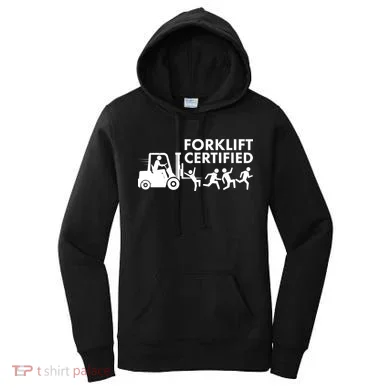 Funny Forklift Certified Women's Hoodie