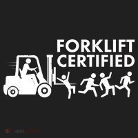 Funny Forklift Certified Hat thumb 2