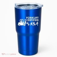 Funny Forklift Certified Tumbler thumb 0