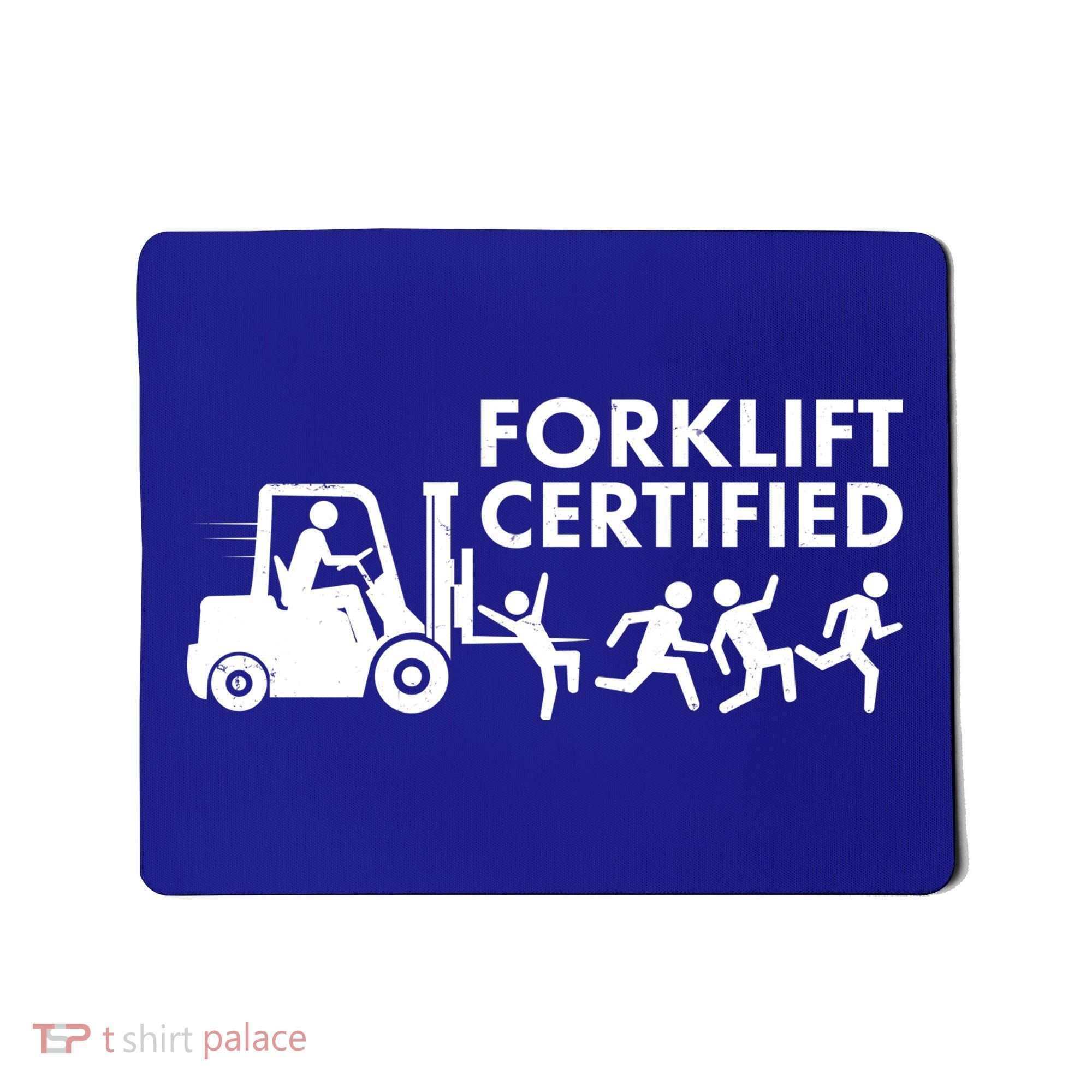 Funny Forklift Certified Mousepad