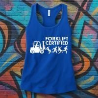 Funny Forklift Certified Women's Tank Top thumb 3