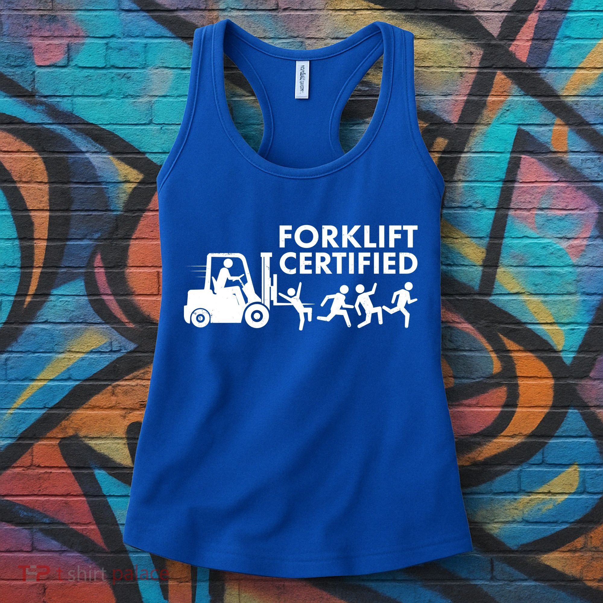 Funny Forklift Certified Women's Tank Top