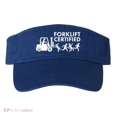 Funny Forklift Certified Visor