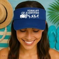 Funny Forklift Certified Visor thumb 2