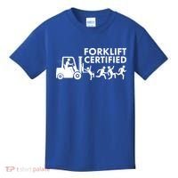 Funny Forklift Certified Kids T-Shirt thumb 0