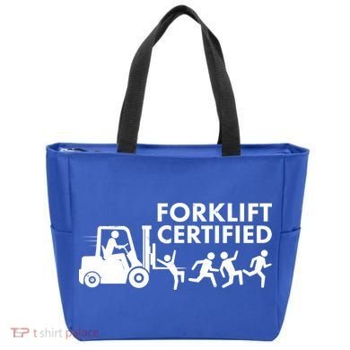 Funny Forklift Certified Tote Bag