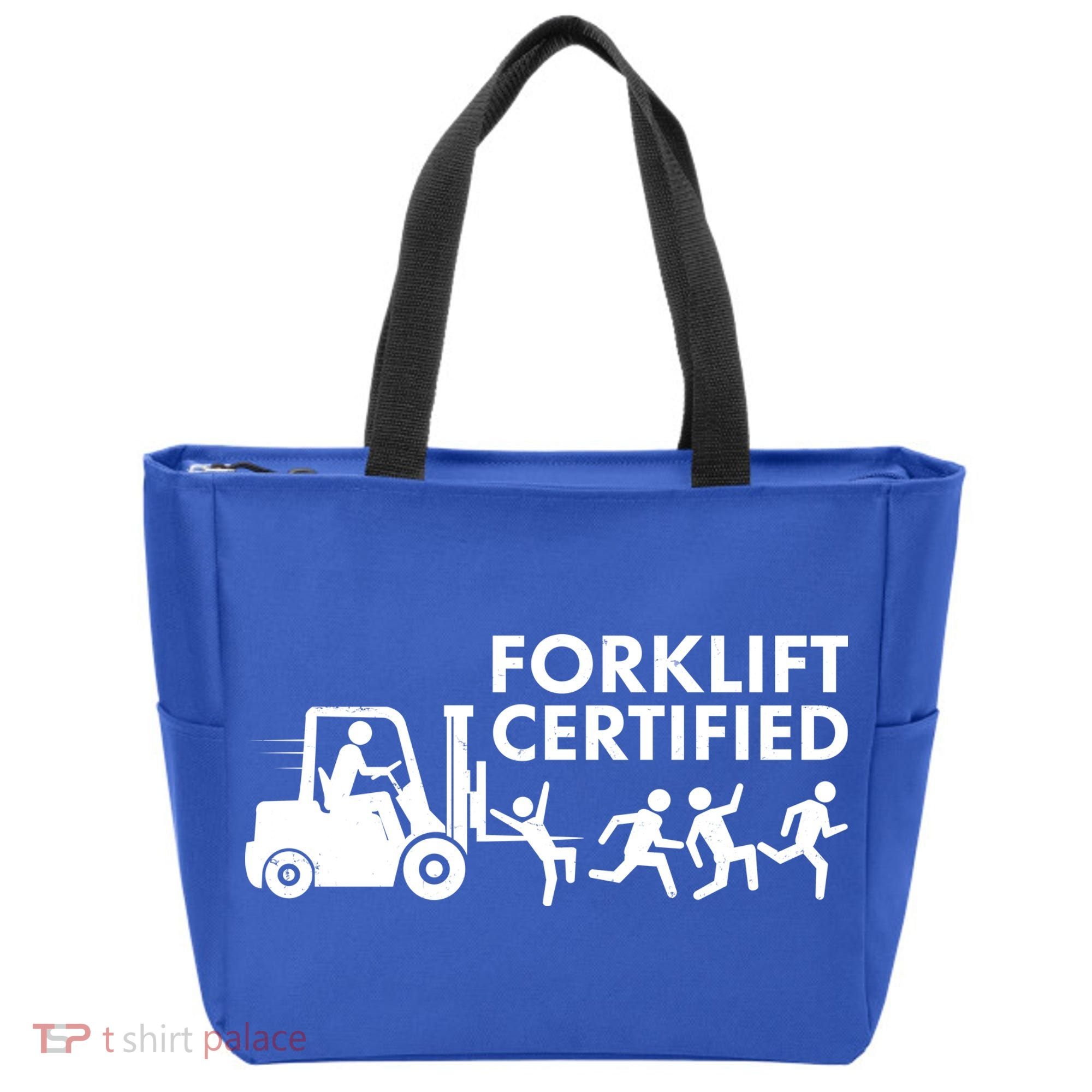 Funny Forklift Certified Tote Bag