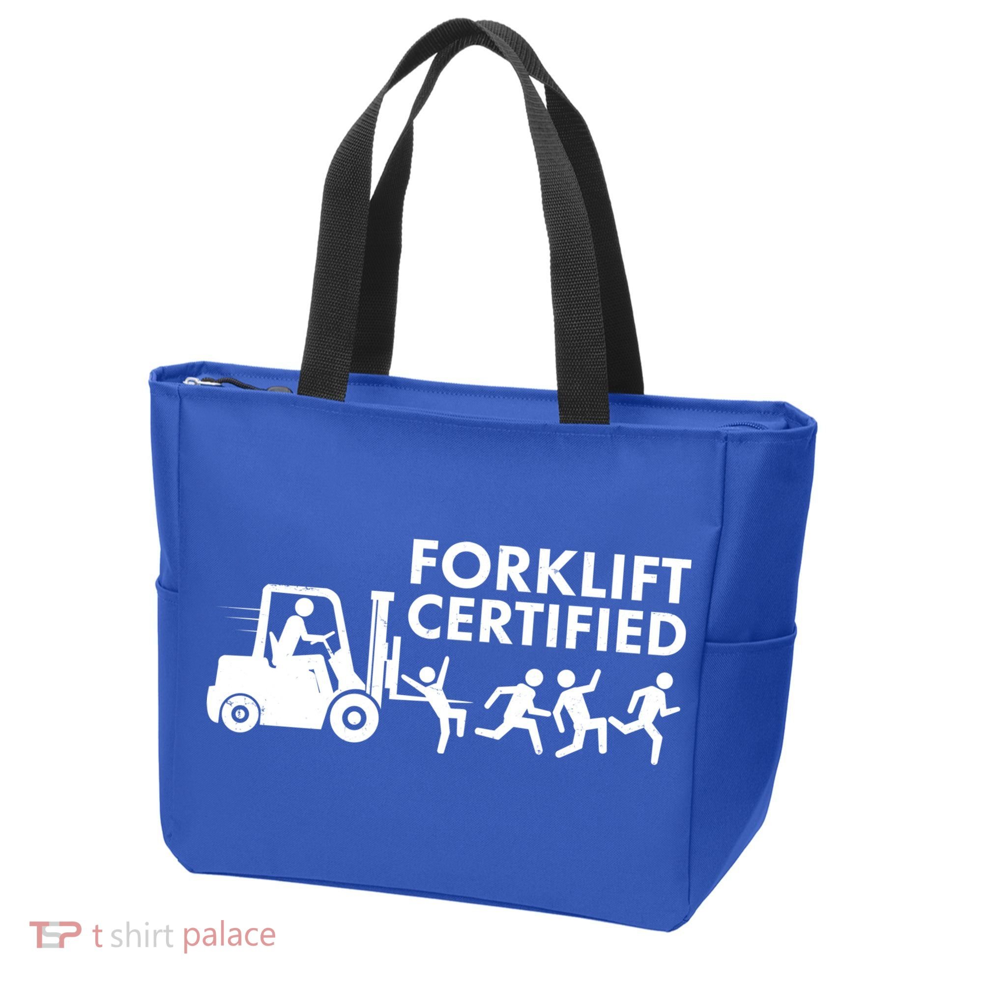 Funny Forklift Certified Tote Bag