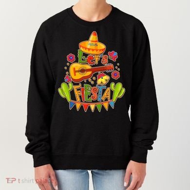 Funny Festive Cinco De Mayo Let's Fiesta Women's Sweatshirt