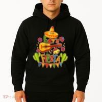 Funny Festive Cinco De Mayo Let's Fiesta Hoodie thumb 2