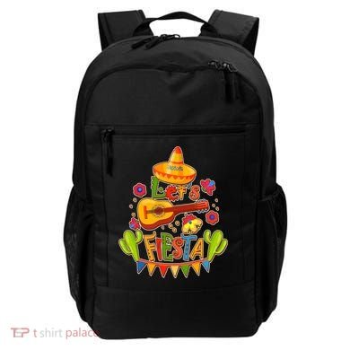 Funny Festive Cinco De Mayo Let's Fiesta Backpack