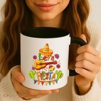 Funny Festive Cinco De Mayo Let's Fiesta Coffee Mug thumb 3