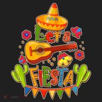 Funny Festive Cinco De Mayo Let's Fiesta Beanie thumb 2