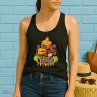 Funny Festive Cinco De Mayo Let's Fiesta Women's Tank Top thumb 2