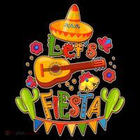 Funny Festive Cinco De Mayo Let's Fiesta Women's Tank Top thumb 5