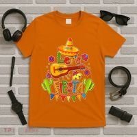 Funny Festive Cinco De Mayo Let's Fiesta T-Shirt thumb 5
