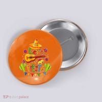 Funny Festive Cinco De Mayo Let's Fiesta Button thumb 0