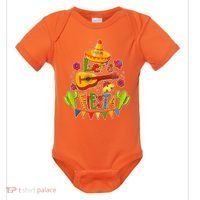Funny Festive Cinco De Mayo Let's Fiesta Baby Bodysuit thumb 0