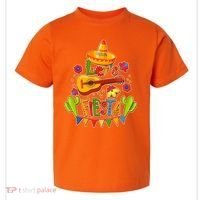Funny Festive Cinco De Mayo Let's Fiesta Toddler T-Shirt thumb 0