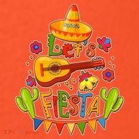 Funny Festive Cinco De Mayo Let's Fiesta Women's T-Shirt thumb 6