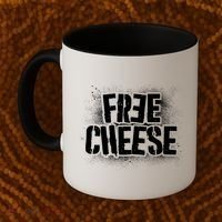 Funny Free Cheese Coffee Mug thumb 2