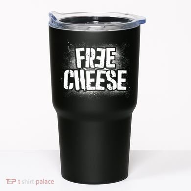 Funny Free Cheese Tumbler
