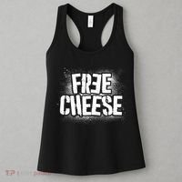 Funny Free Cheese Women's Tank Top thumb 3