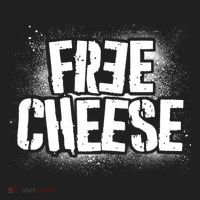 Funny Free Cheese Golf Towel thumb 3