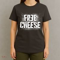 Funny Free Cheese T-Shirt thumb 4
