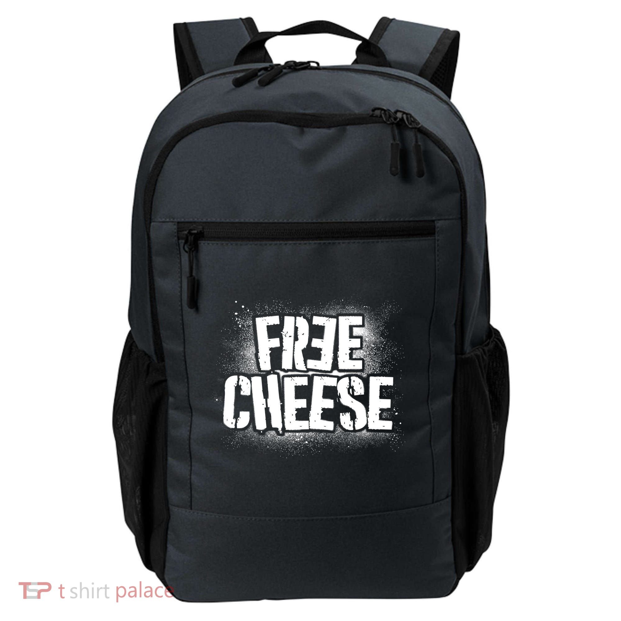 Funny Free Cheese Backpack