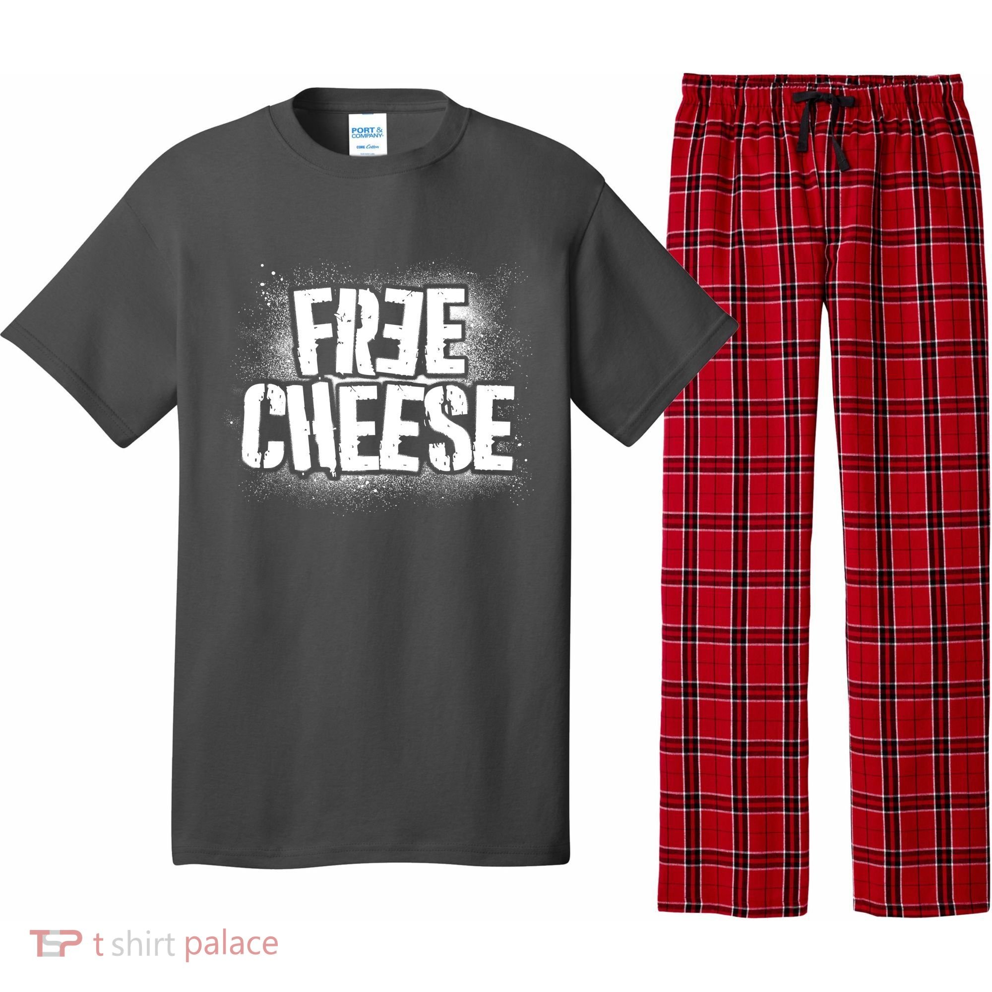 Funny Free Cheese Pajama Set