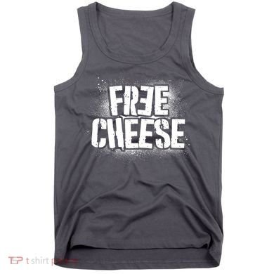 Funny Free Cheese Tank Top