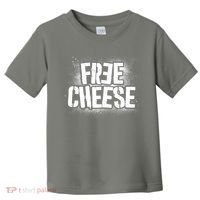 Funny Free Cheese Toddler T-Shirt thumb 0