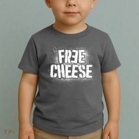 Funny Free Cheese Toddler T-Shirt thumb 2