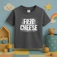 Funny Free Cheese Toddler T-Shirt thumb 3