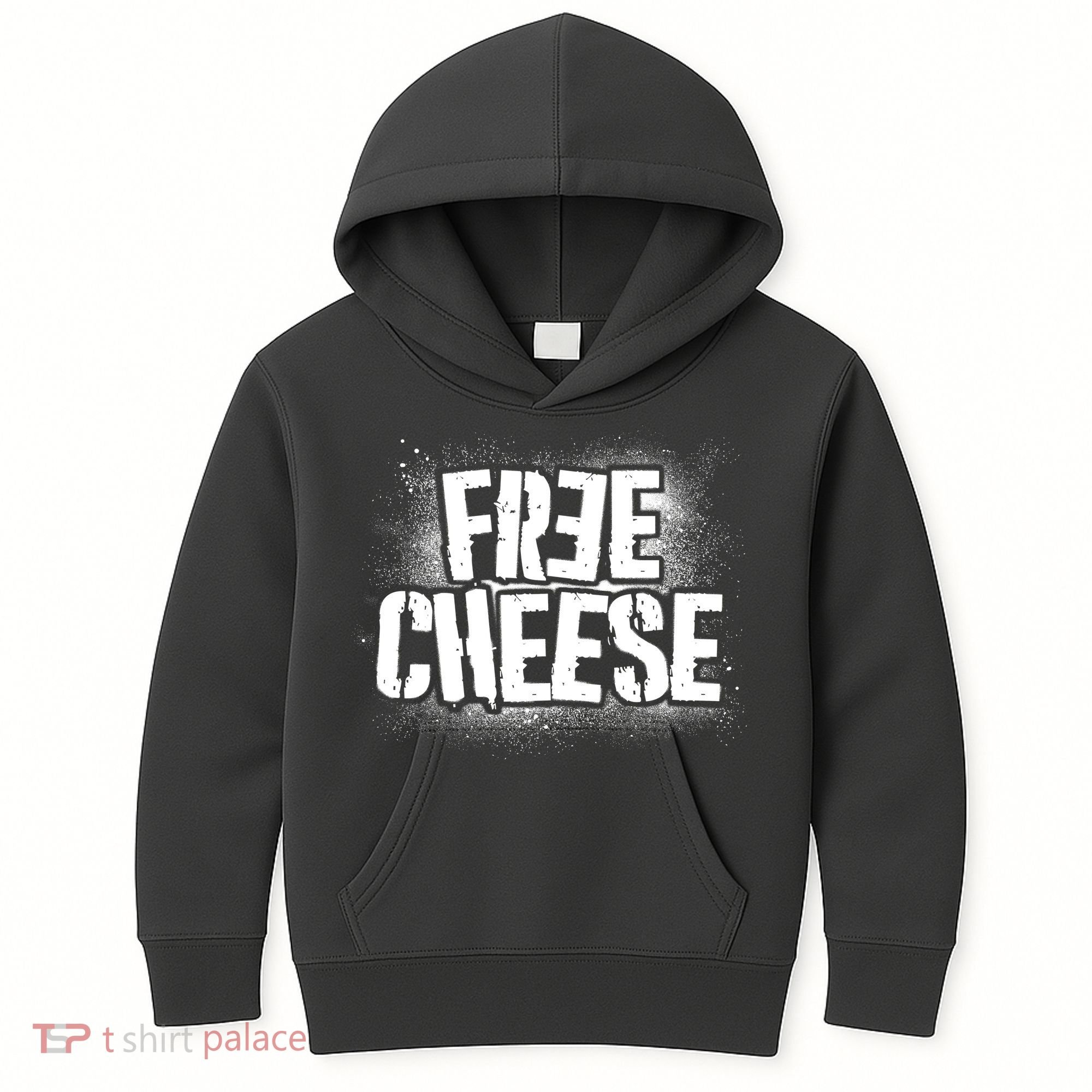 Funny Free Cheese Kids Hoodie