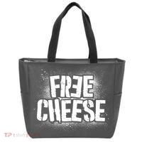 Funny Free Cheese Tote Bag thumb 0