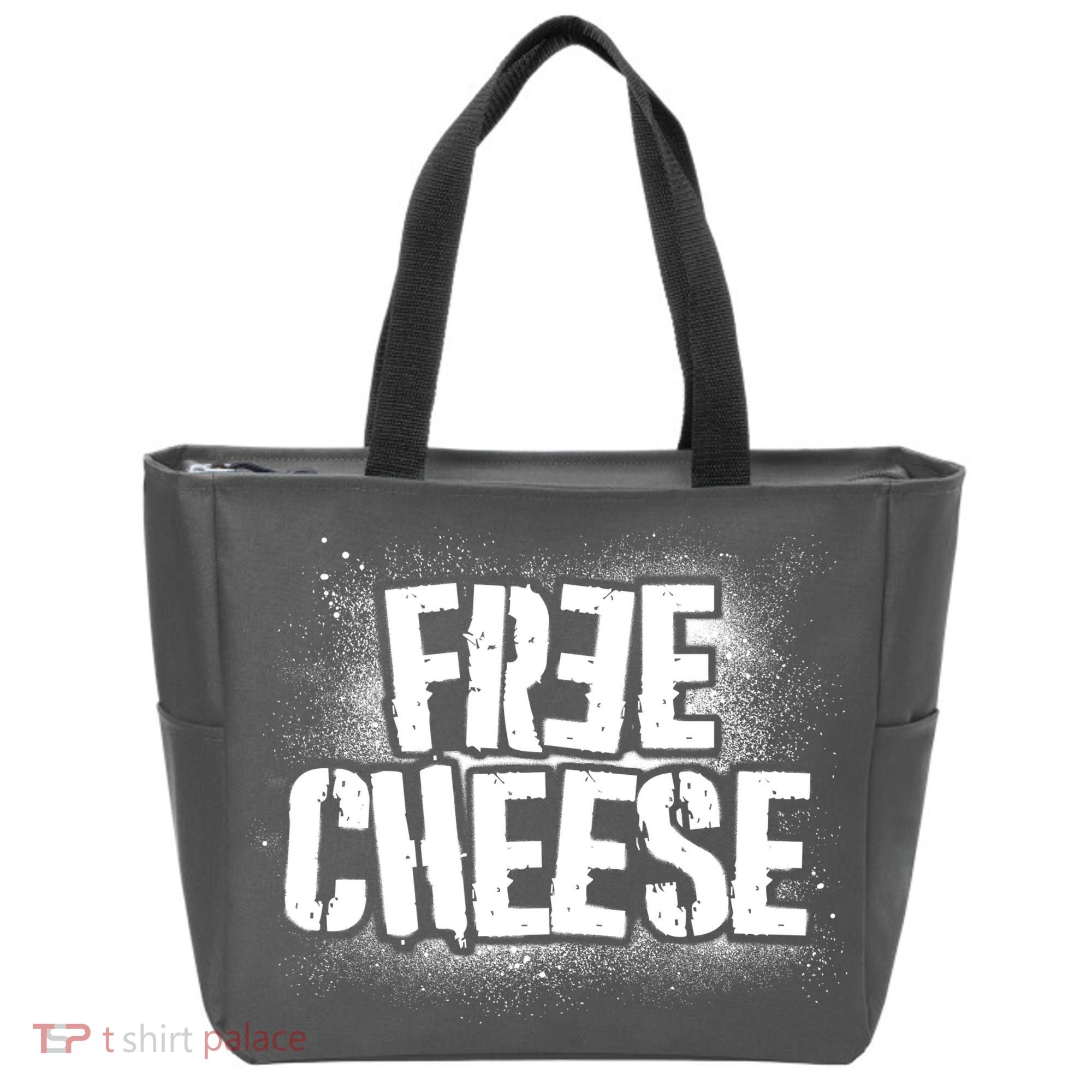 Funny Free Cheese Tote Bag