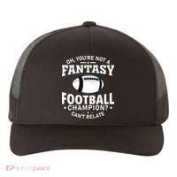 Fantasy Football Champion Slogan Yupoong Adult 5-Panel Trucker Hat thumb 0
