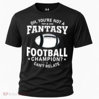 Fantasy Football Champion Slogan Cooling Performance Crew T-Shirt thumb 0
