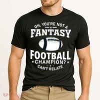 Fantasy Football Champion Slogan Cooling Performance Crew T-Shirt thumb 2