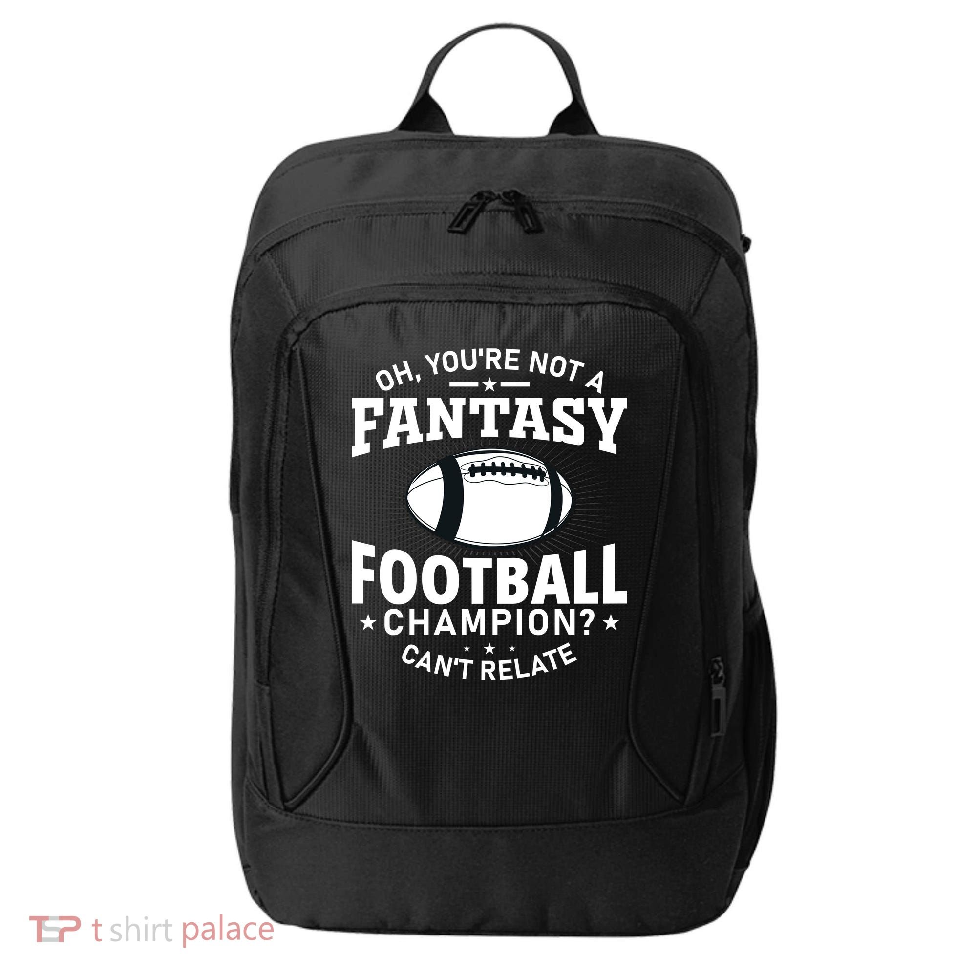 Fantasy Football Champion Slogan City Backpack