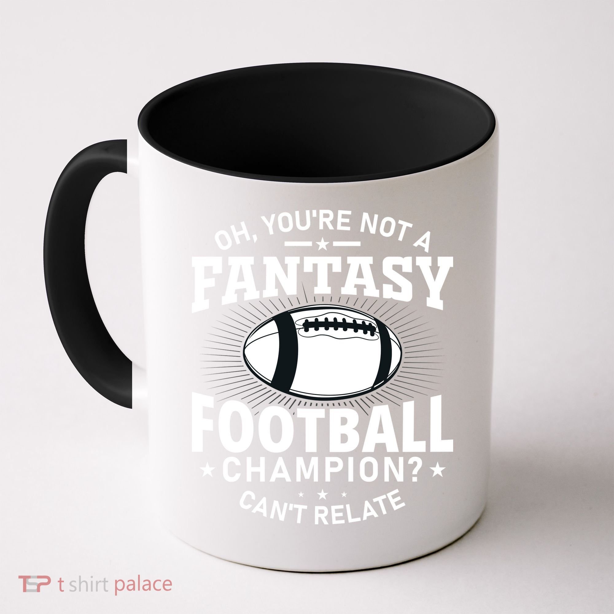 Fantasy Football Champion Slogan Coffee Mug
