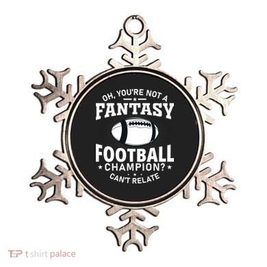 Fantasy Football Champion Slogan Ornament