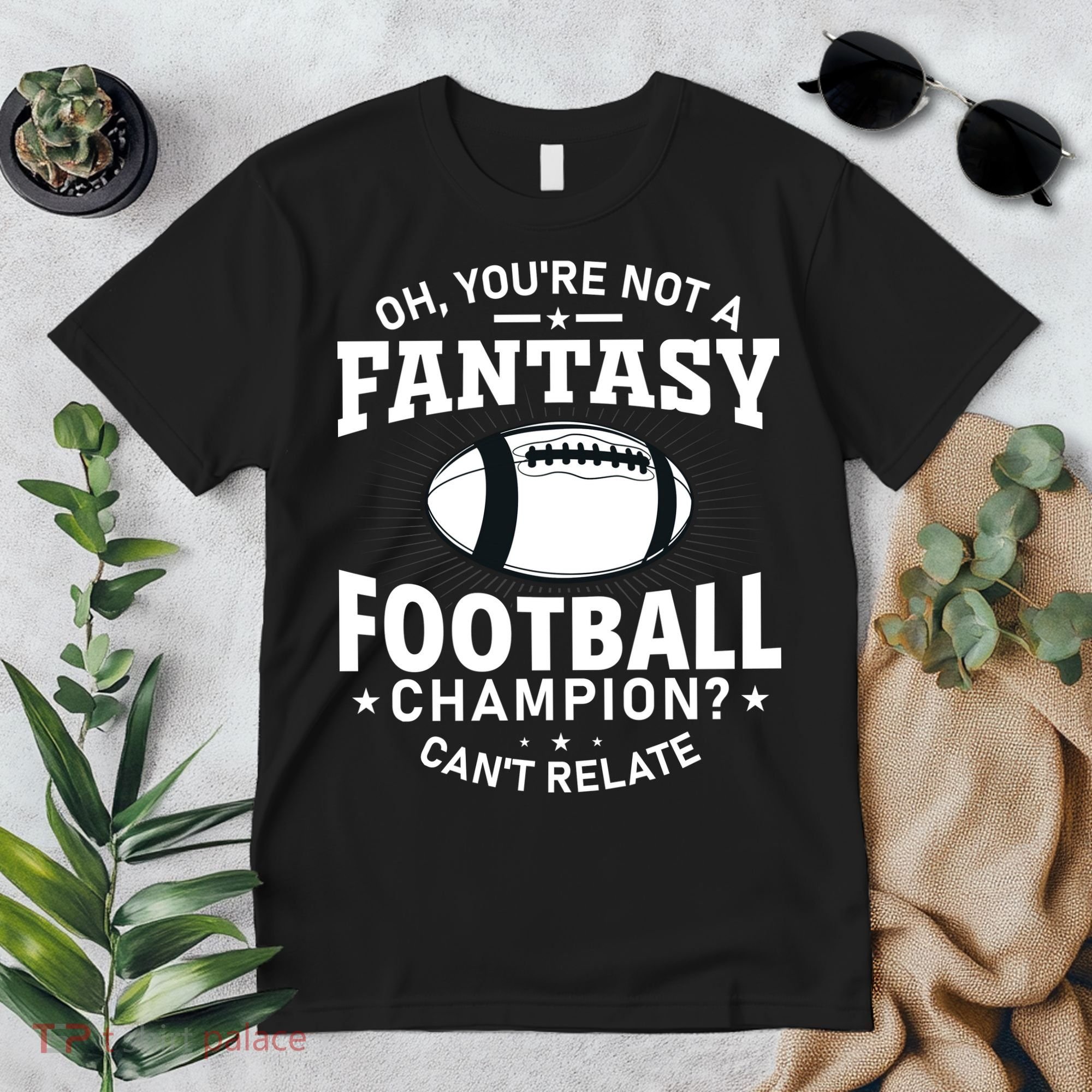 Fantasy Football Champion Slogan Premium T-Shirt