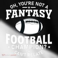 Fantasy Football Champion Slogan Toddler Fine Jersey T-Shirt thumb 2