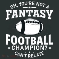 Fantasy Football Champion Slogan Infant Baby Jersey Bodysuit thumb 2