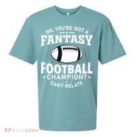 Fantasy Football Champion Slogan Sueded Cloud Jersey T-Shirt thumb 0